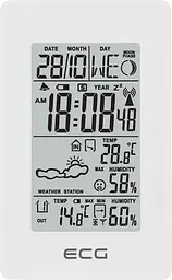 Метеостанція ECG MS 100 White - мініатюра 5