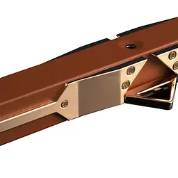 Фіксатор-розпірка LOCKINK Adjustable Spreader Bar Set, коричневий, шкіряний, ремені для шиї, рук/ніг - мініатюра 6