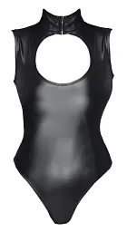 Сексуальне боді Cottelli Collection Party Body Cut-Out L чорний - мініатюра 3
