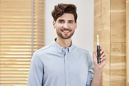 Електрична звукова зубна щітка Oral-B Pulsonic Slim Luxe 4500 + футляр, чорна - мініатюра 6