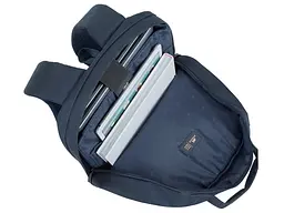 Рюкзак для ноутбука RIVACASE Tegel 17 (8460 DarkBlue) - мініатюра 6
