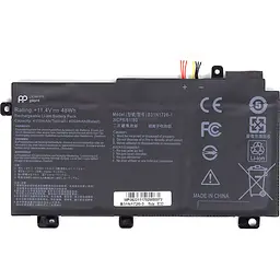 Акумулятор PowerPlant для ноутбуків ASUS TUF GaXiaoming FX504GD (B31N1726) 11.4V 3900mAh