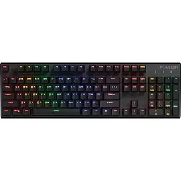 Клавіатура Hator Icefall Mecha Rainbow USB Black (HTK104UA) [136479]