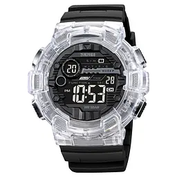 Наручний годинник чоловічий 2110WT White Skmei acs0030269