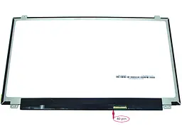 Матриця 15.6" Slim eDP 360mm 3840х2160, IPS, 40pin справа, вушка верх-низ SAMSUNG LTN156FL02-L01 L02, глянцева для Lenovo Y50-70