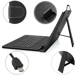 Планшет-телефон Hoozo MT116 2GB RAM Black + Чохол-клавіатура - мініатюра 4