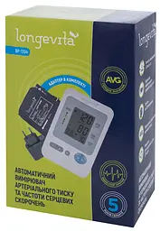Автоматичний вимірювач тиску Longevita BP-1304 (манжета на плече) (5895837) - мініатюра 4