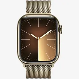 Ремінець для смарт-годинника OEM Apple Watch 38/40/41 мм (MTJL3) Milanese Loop золотистий - мініатюра 4