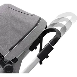 Детская коляска Thule Sleek Aluminum/Gray Melange [11000006] [107627] - мініатюра 7