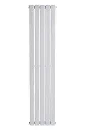 Вертикальний дизайнерський радіатор опалення Arttidesign Livorno II 5/2000/340/50 білий матовий - мініатюра 4