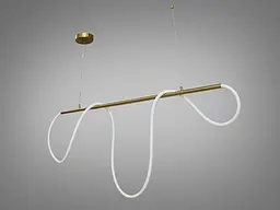 Современная светодиодная люстра, 22W - миниатюра 3