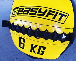 Медичний м'яч Wall Ball (медбол, волбол) 6 кг EasyFit fit0024905 - мініатюра 2