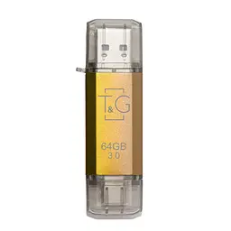 Флеш накопичувач USB 64Gb T G Star TG009TC, золотистий, Type-C/USB 3.0 (TG009TC-64GGD3)