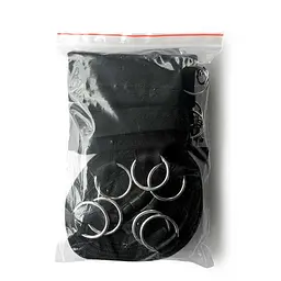Бандаж Dreamtoys Blaze Bed Restraint Set — ремінна система для фіксації до ліжка універсальна БДСМ-система з нейлону - мініатюра 4