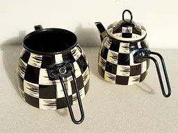 Двоярусний емальований чайник O.M.S. Collection 10810-Black (1/2 л) - мініатюра 6