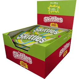 Упаковка драже Skittles Кисломікс 38 г x 14 шт - мініатюра 2