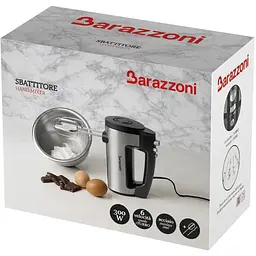 Ручний міксер Barazzoni 300W чорно-сірий (8160040) - мініатюра 3