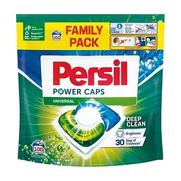 Капсули для прання Persil Power Caps Universal Deep Clean 100 шт. (9000101859287)