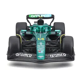 Автомодель з фігуркою Bburago Aston Martin AMR25 (18-28071 (#14)) - мініатюра 5