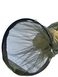 Гамак Time Eco ТЕ-1835 нейлон з антимоскітною сіткою 270x140 см хакі (4820211101701) - мініатюра 4