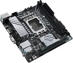 Материнcька плата Asus PRIME H610I-PLUS D4-CSM s1700 H610 2xDDR4 M.2 HDMI D-Sub DP mITX - мініатюра 3