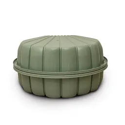 Дитяча пісочниця-басейн Мушля Doloni Toys 01236/03eco зелений, з кришкою - мініатюра 2