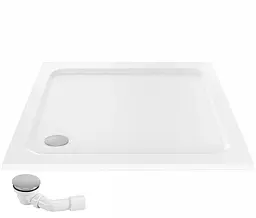Душовий піддон Rea Belmond white 90x90 REA-K4371 - мініатюра 3