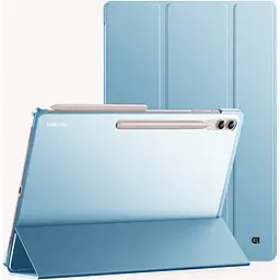 Чохол-книжка на планшет Samsung Galaxy Tab S9 (SM-X710/X716B/X718U)/S9 FE (SM-X510/X516)/S10 FE (SM-X520/X526), Flex Case, light blue, протиударний, обкладинка з трискладовою підставкою та авто. пробудженням для планшета 10.9 ,11 , шкіряний - мініатюра 2