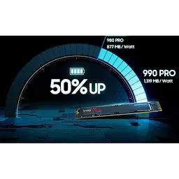 Накопичувач SSD Samsung m.2 NVMe 2TB 990 Pro Pascal TLC 7450/6900MB/s (MZ-V9P2T0BW) - мініатюра 7