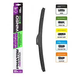 Щітка склоочисника гібридна Winso Pro Phantom 16/400 мм (118400) - мініатюра 3