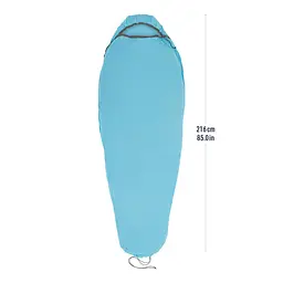 Вкладиш у спальник Sea to Summit Breeze Sleeping Bag Liner, Insect Shield Блакитний - мініатюра 2