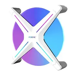Вентилятор Alseye X12 White Push (AS.04.03.0026) - мініатюра 5