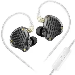 Навушники Knowledge Zenith дротові PR3 Planar Diaphragm with microphone гарнітура чорна