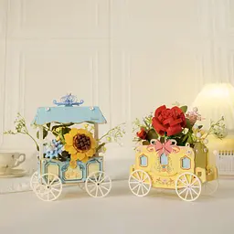 Конструктор Pantasy Original - Flower Cart Кошик із трояндами (15027) - мініатюра 3