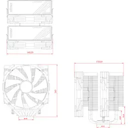 Кулер до процесора ID-Cooling FROZN A720 Black - мініатюра 7