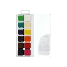 Акварельні фарби ZiBi KIDS Line -2 Classic акварельні, 12 кольорів (ZB.6584) - мініатюра 2