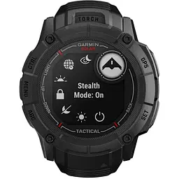 Смарт-годинник Garmin Instinct 2X Solar-Tactical Edition Black (010-02805-13/03) - мініатюра 3
