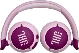Навушники бездротові JBL JR 320BT, Purple, Bluetooth, мікрофон, акумулятор 500 mAh, дитячі (JBLJR320BTPUR) - мініатюра 6