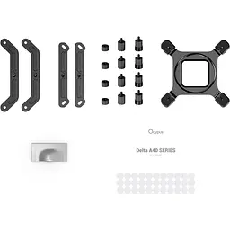 Кулер для процесора Ocypus Delta A40 ARGB White (DELTA-A40-WH1NAWN00X-GL) [165819] - мініатюра 8