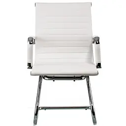 Офісний стілець Special4You Solano office artleather white (E5876) - мініатюра 2