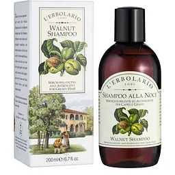 Шампунь L'Erbolario Shampoo Alla Noce з волоським горіхом 200 мл - мініатюра 2