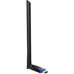 Мережевий адаптер USB Tenda U10, 802.11ac, 433 + 200Mbps, внутрішня спрямована антена, USB - мініатюра 2