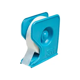 Пластырь хирургический 3M Micropore 1535E-0 с белым дозатором 1.25 см х 9.1 м
