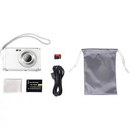 Фотоапарат Hoco DV203 Dual-Lens Digital Camera White [637657] [153430] - мініатюра 3