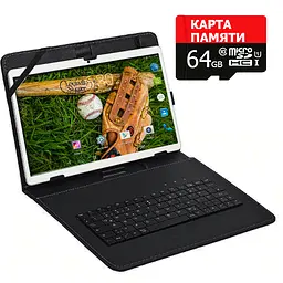 Планшет-телефон Adronix MT116 2GB RAM Silver + Чохол-клавіатура + Карта пам'яті 64GB - мініатюра 2