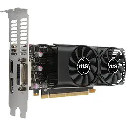 Відеокарта MSI GTX 1050Ti 4Gb (GTX 1050 Ti 4GT LP) (GDDR5, 128 bit, PCI-E 3.0 x16) Б/в - мініатюра 2