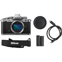 Бездзеркальний фотоапарат Nikon Z f Body Silver (VOA123AE) [176290] - мініатюра 6