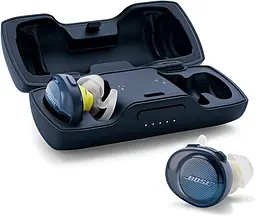 Навушники Bose SoundSport Free Wireless Headphones Blue/Yellow (774373-0020) - мініатюра 4