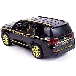 Колекційна металева модель позашляховика АвтоЕксперт Toyota Land Cruiser з інерцією, світлом та звуком 1:24 - мініатюра 6