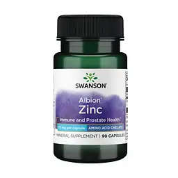 Цинк хелат бісгліцинат Albion Zinc 30 mg - 90 cap